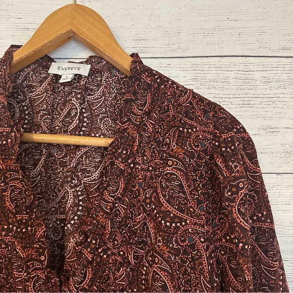 Evereve Aiden Paisley Blouse. - Picture 3 of 6